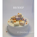 Blocco di yogurt probiotico aromatizzato